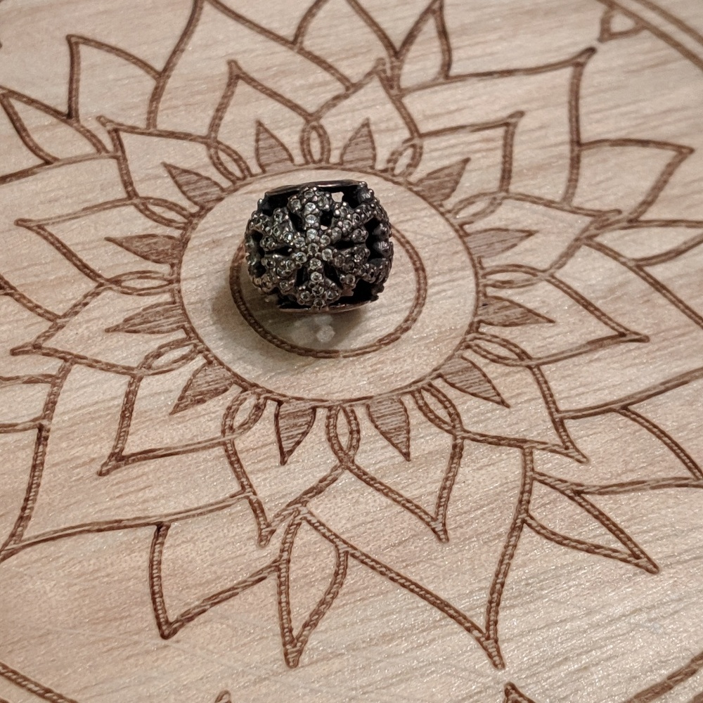 Snowflake Pandora charm